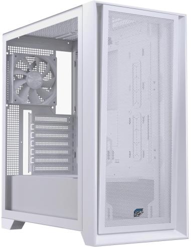 Einarex Pulse P600 Core White Midi Tower Cristal Templado USB 3.2 Blanca