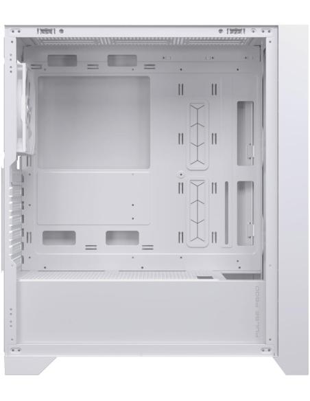 Einarex Pulse P600 Core White Midi Tower Cristal Templado USB 3.2 Blanca