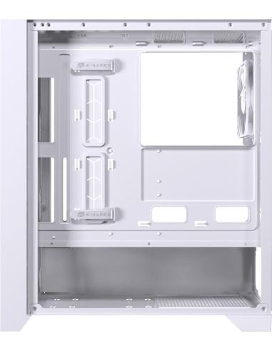 Einarex Pulse P600 Core White Midi Tower Cristal Templado USB 3.2 Blanca