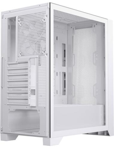 Einarex Pulse P600 Core White Midi Tower Cristal Templado USB 3.2 Blanca