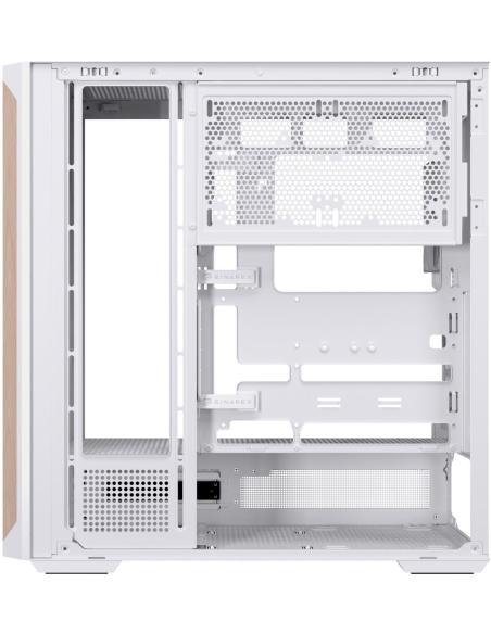 Einarex Pulse P800 Core White Midi Tower Cristal Templado USB 3.2 Blanca
