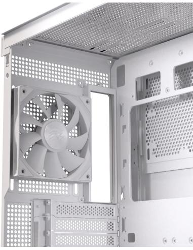 Einarex Pulse P800 Core White Midi Tower Cristal Templado USB 3.2 Blanca