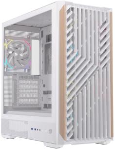 Einarex Pulse P800 Core RGB White Midi Tower Cristal Templado USB 3.2 Blanco-CAJA61361