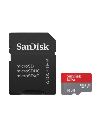 SanDisk Ultra microSDXC 64GB UHS-I A1 Clase 10 con Adaptador