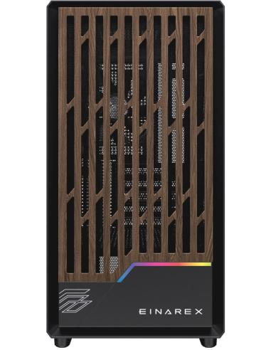 Einarex Pulse PM400 Core Black Midi Tower Cristal Templado USB 3.0 Negro