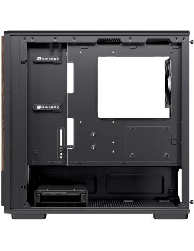 Einarex Pulse PM400 Core Black Midi Tower Cristal Templado USB 3.0 Negro