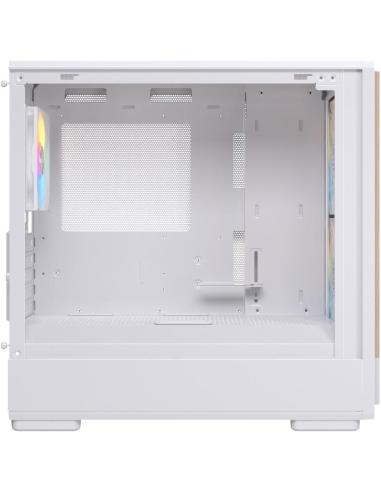 Einarex Pulse PM400 Core RGB White Midi Tower Cristal Templado USB 3.0 Blanco