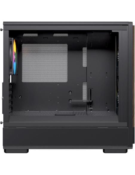 Einarex Pulse PM400 Core RGB Black Midi Tower Cristal Templado USB 3.0 Negro