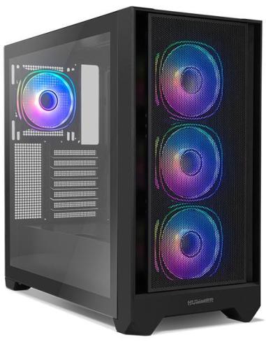 Nox Hummer Plasma RGB Semitorre USB 3.2 Negra