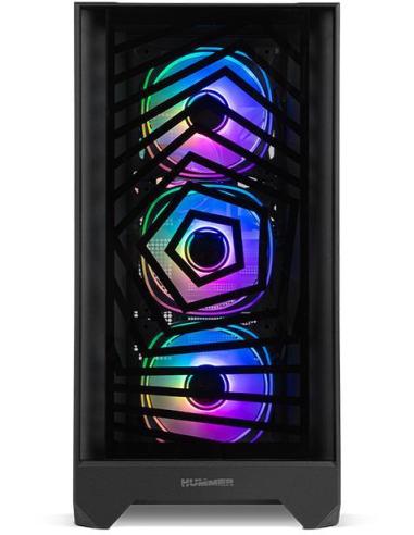 Nox Hummer Plasma RGB Semitorre USB 3.2 Negra