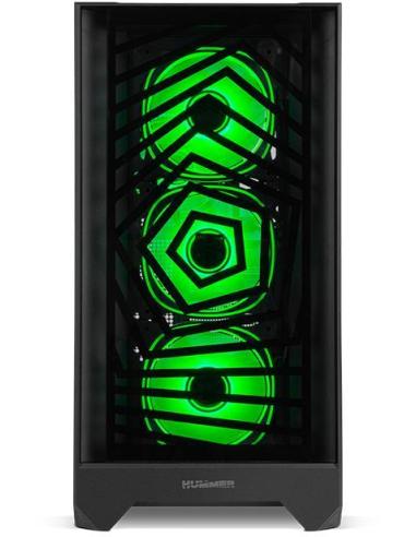 Nox Hummer Plasma RGB Semitorre USB 3.2 Negra