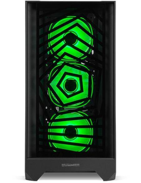 Nox Hummer Plasma RGB Semitorre USB 3.2 Negra