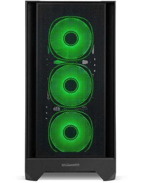 Nox Hummer Plasma RGB Semitorre USB 3.2 Negra