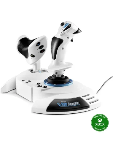 Thrustmaster T.Flight Hotas One Microsoft Flight Simulator Edition Xbox One/PC Blanco