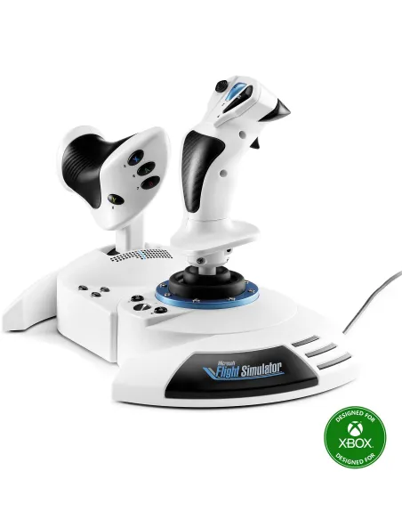 Thrustmaster T.Flight Hotas One Microsoft Flight Simulator Edition Xbox One/PC Blanco