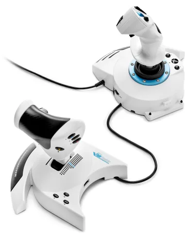 Thrustmaster T.Flight Hotas One Microsoft Flight Simulator Edition Xbox One/PC Blanco