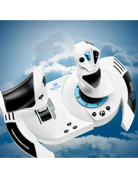 Thrustmaster T.Flight Hotas One Microsoft Flight Simulator Edition Xbox One/PC Blanco