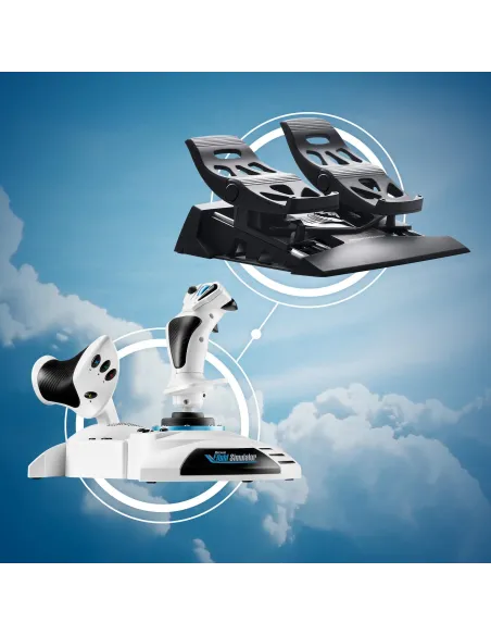 Thrustmaster T.Flight Hotas One Microsoft Flight Simulator Edition Xbox One/PC Blanco