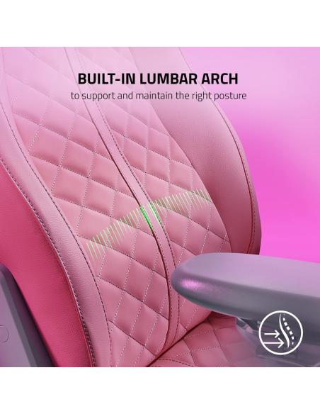 Razer Enki Quartz Silla Gaming Rosa