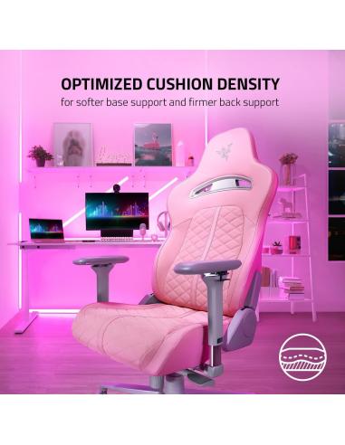 Razer Enki Quartz Silla Gaming Rosa