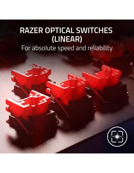 Razer Huntsman V2 PUBG Edition Teclado Gaming Mecánico Switch Red Lineal Amarillo/Negro Teclado USA