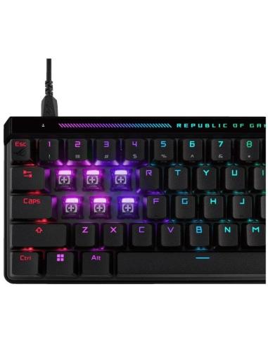 ASUS ROG Falchion Ace HFX Teclado Gaming Mecánico RGB Switches ROG HFX Magnetic Negro