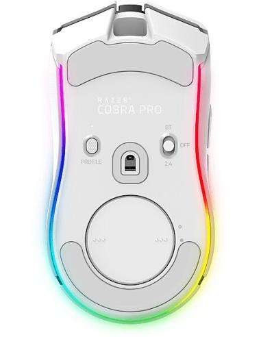 Razer Cobra Pro Ratón Gaming Inalámbrico RGB 30000DPI Blanco