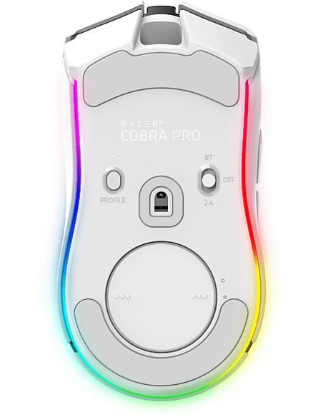 Razer Cobra Pro Ratón Gaming Inalámbrico RGB 30000DPI Blanco