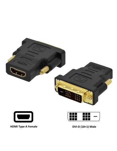 Ewent EC1370 Adaptador DVI a HDMI Macho/Hembra