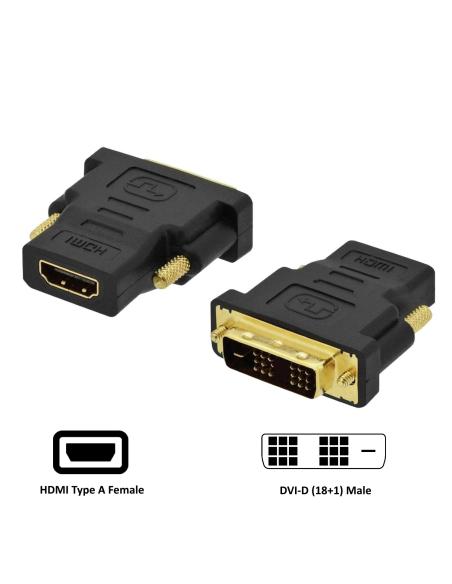 Ewent EC1370 Adaptador DVI a HDMI Macho/Hembra