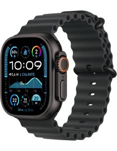 Apple Watch Ultra 2 GPS + Cellular 49mm Caja Negra Titanio con Correa Ocean Band Negra