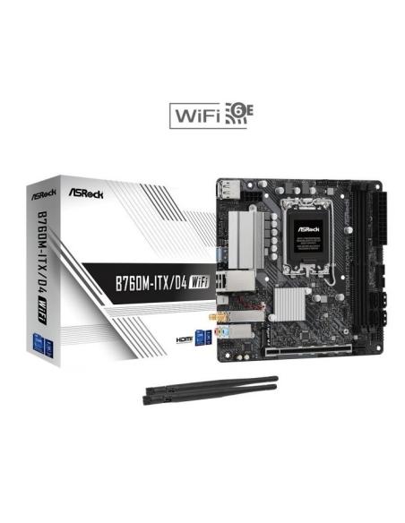 Placa Base Asrock B760M-ITX/D4 WiFi