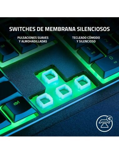 Razer Ornata V3 X Teclado Gaming RGB Negro
