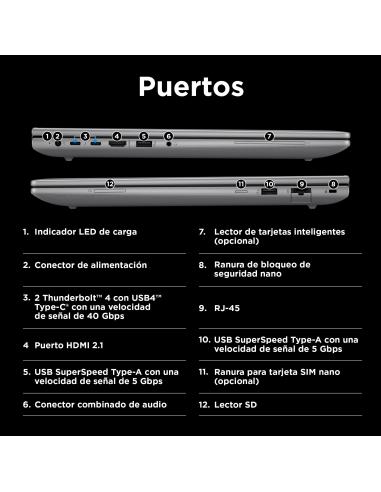 HP ZBook Power 16 G11 Intel Core Ultra 7-155U/16GB/512GB SSD/RTX A500/16" W11 Pro