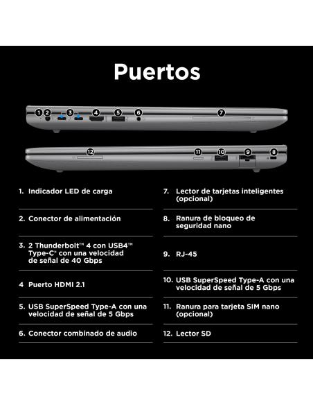 HP ZBook Power 16 G11 Intel Core Ultra 7-155U/16GB/512GB SSD/RTX A500/16" W11 Pro