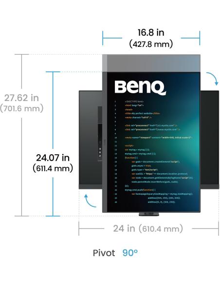 BenQ RD280UA 28.2" LED IPS UltraHD 4K+ HDR400 USB-C