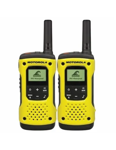 Motorola TLKR T92 H2O Pack 2 Walkie Talkie Negro Amarillo