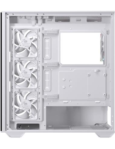 Einarex Prisma S700 Core RGB White Midi Tower Cristal Templado USB 3.2 Blanco