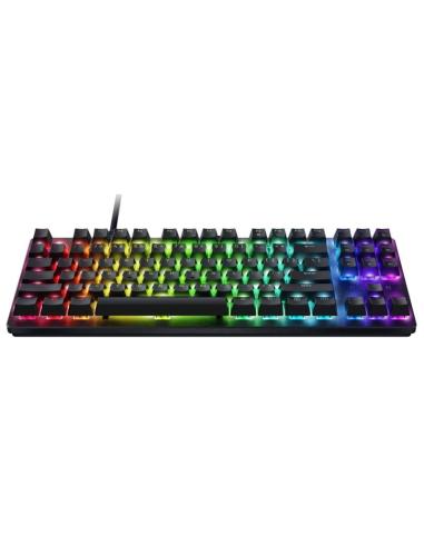 Razer Huntsman V3 X Tenkeyless Teclado Opto-Mecánico Gaming RGB Razer Box Purple Negro