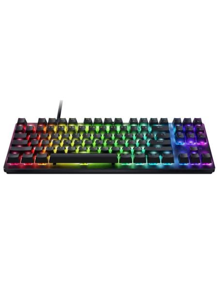 Razer Huntsman V3 X Tenkeyless Teclado Opto-Mecánico Gaming RGB Razer Box Purple Negro