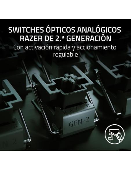 Razer Huntsman V3 Pro Teclado Mecánico Gaming Switch Analog Optical Gen2 Layout USA