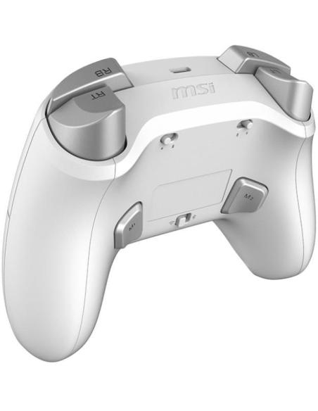 MSI FORCE GC300 WIRELESS Mando de Juego Inalámbrico Bluetooth para PC Blanco