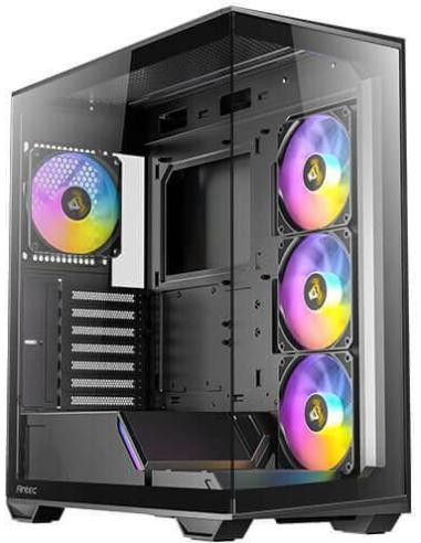 Antec C3 Midi Tower Cristal Templado USB 3.2 Negra
