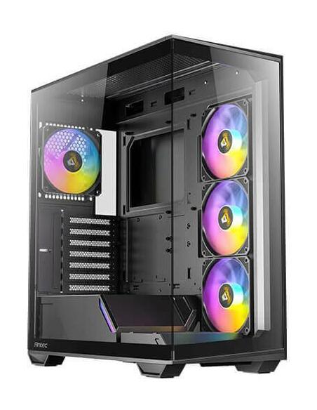 Antec C3 Midi Tower Cristal Templado USB 3.2 Negra