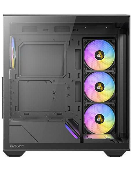 Antec C3 Midi Tower Cristal Templado USB 3.2 Negra