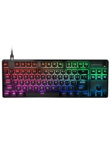 Steelseries Apex 9 TKL Gaming Optomecánico Inglés Negro