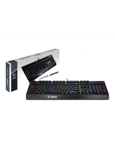 MSI Vigor GK20 Teclado Gaming Retroiluminado
