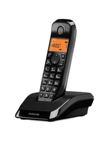 MOTOROLA S1201 Telefono DECT Negro