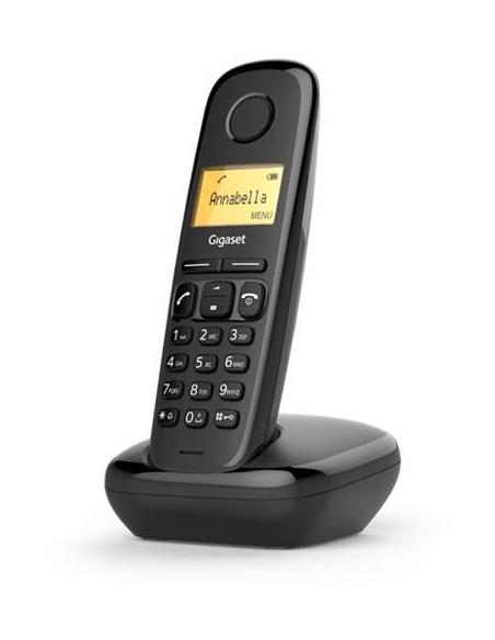 Gigaset A170 Teléfono Dect Duo Negro