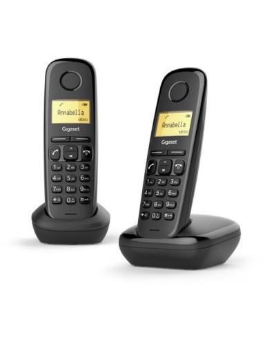 Gigaset A170 Teléfono Dect Duo Negro